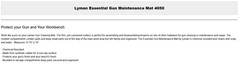 Lyman Essential Gun Maintenance Mat 4050