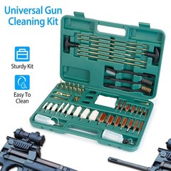Universal Gun Cleaning Kit Gun Cleaning Brushes Mops Muff Guard w/ Carrying Case
