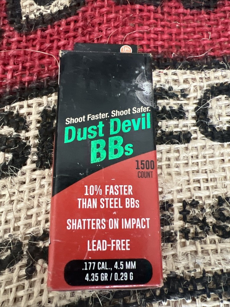 BB Gun BBs .177cal 1500-Count Air Venturi Dust Devil Mk2 Frangible