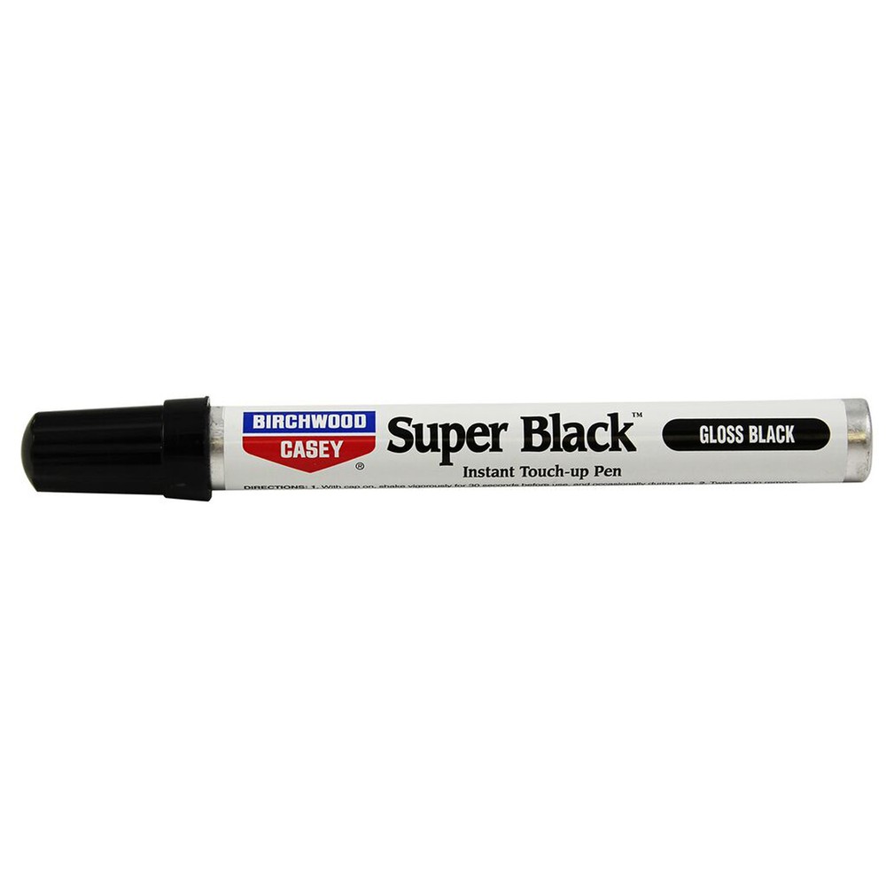 Birchwood Casey Super Black Instant Touch-Up Pen Gloss Black Fast-Drying Blister