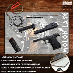 Factory Crafts Gun Cleaning Maintenance Premium Mat Non-Slip Waterproof -Spartan
