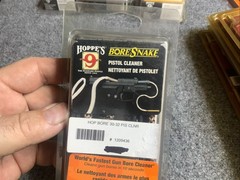 Hoppe’s Bore Snake .30 -.32 caliber Pistols , also Short Barrel Rifles