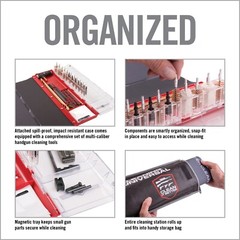 Real Avid Master Cleaning Station Includes Gun Mat, Cleaning Rods, Jags, Patches