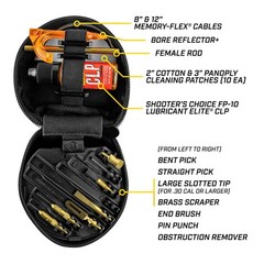 OTIS TECHNOLOGY Professional Universal Handgun Cleaning Kit, Softpack (645)