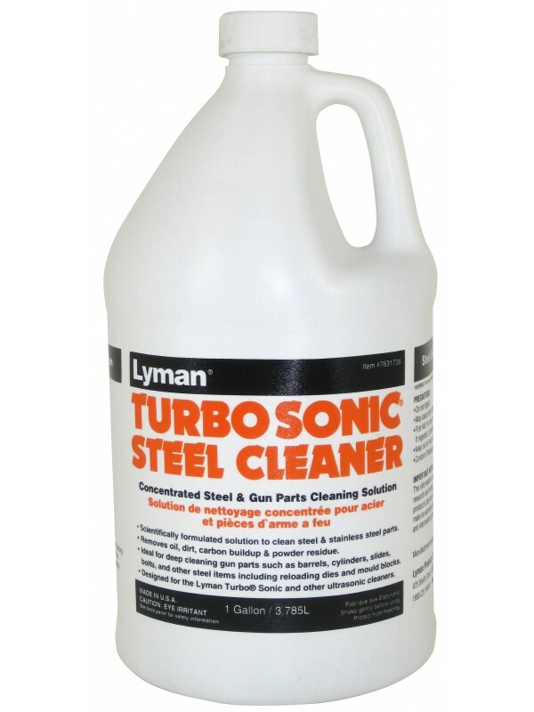 Lyman® Turbo Sonic® Steel & Gun Parts Cleaner, 1 gallon concentrate