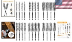 Stainless Steel Wire Bore Brush Set – 1/4 Inch Hex Shank