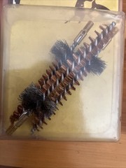 Brownells 223 5.56 Bronze & Stainless Bristle Chamber Brush 8-32 Threads 3 Pack