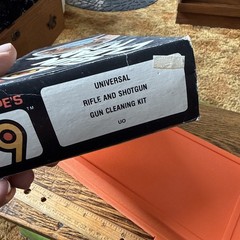 VINTAGE Hoppe’s No. 9 Gun Cleaning Kit In Case Oil Can Patches Universal