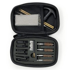 16 Pc Universal Gun Cleaning Kit 9mm .22 .38 .357 .40 .45 Cal Pistol by PH