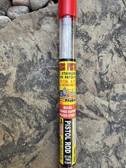 Pro-Shot 1 Piece Polished Stainless Cleaning Rod. 22 Cal 8″. New.