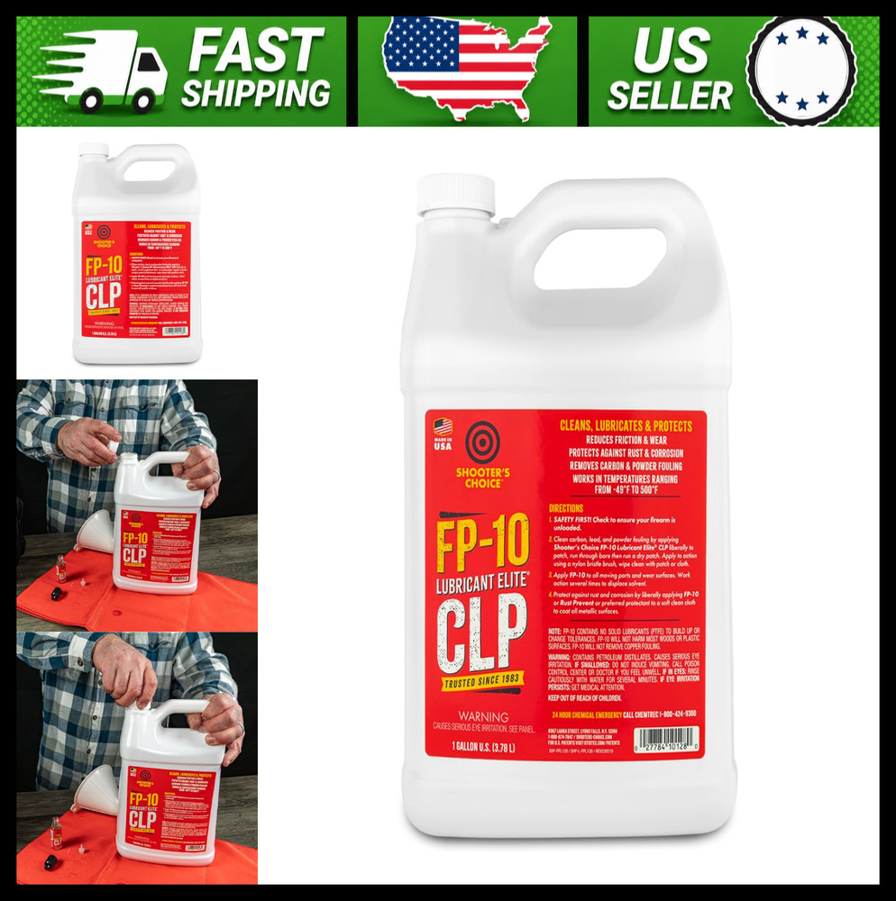 Shooter’s Choice FP-10 Lubricant Elite CLP Gallon