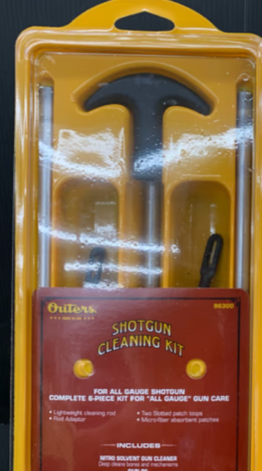 Outers Rifle Cleaning Kit for All Gauge Shotguns – 96300-6