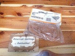 #3010 HOPPE’S 9 Suede Leather Front Bench Rest Bag.