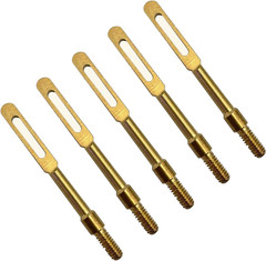 Solid Brass Gun Patch Holder Shotgun Cleaning Kit 12 Gauge Cloth Slotted Tip for