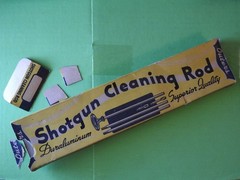 Vintage OUTERS Shotgun Cleaning Rod with Tips, 32″ Rod, Duraluminum