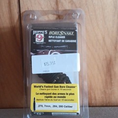 Hoppe’s BoreSnake Rifle Bore Snake .270/7mm/.284/.280 Deep Cleaning Reusable