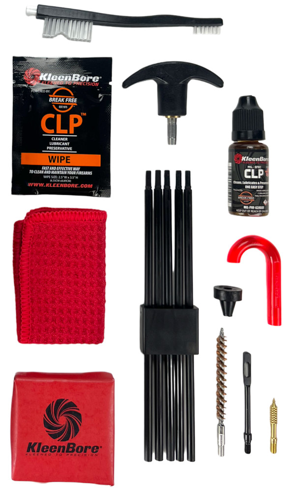 Kleen-Bore K-204 Classic Rifle Cleaning Kit .243/.25/6.5mm