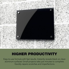 New Aluminum Black Metal Finish Fast Drying Black Oxide Solution Fast Shipping
