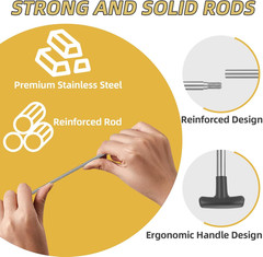 Shotgun Cleaning Kit – Bronze Bore Brushes, Cotton Mops, Nylon Brush, Cleaning P
