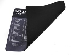 Gun Cleaning Mat for Sig Sauer P226 Breakdown Schematics Parts Diagram
