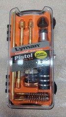Lyman Essential Pistol Cleaning Kit, Multi Caliber.