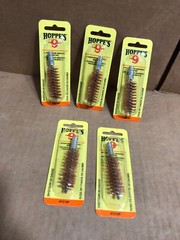 Hoppes No. 9 Phosphor Bronze Shotgun/Rifle Cleaning Brush 20 Gauge Bristle 1312P