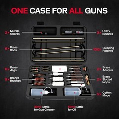 Kit De Limpieza Y Mantenimiento De Pistolas Armas De Fuego Protege De Oxidacion