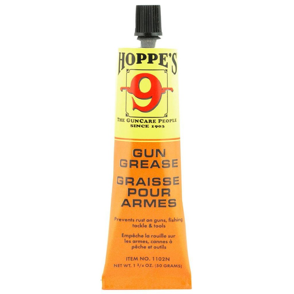 HOPPES Gun GREASE for Pistol, Rifle, Shotgun, Fishing Reel Lubrication – 1.75oz
