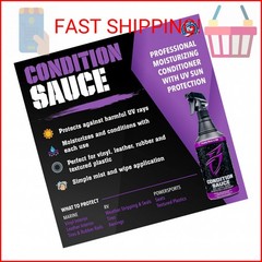 Boat Bling Vinyl Sauce Premium Vinyl and Leather Cleaner, for Boats, RVs, Powers