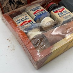 Vintage Birchwood Casey Gun Stock Finish Kit Custom Tru-Oil NOS Sealed Contents