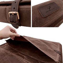 59″x18 1/2″ Hunting Gun Cleaning Mat / Heavy Duty Canvas Shooting / Camping Pad