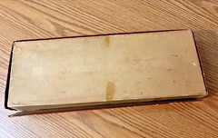 VTG. GUNSLICK SHOTGUN CLEANING KIT #178 & CONTENTS RAMROD, GREESE, PATCHES, LUBE