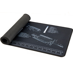AR-15 Gun Cleaning Mat, 35×12 inch Anti Slip Gun Mat for Workbench
