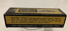 Vintage ORIGINAL FORMULA Mill Run Gun Cleaning 1960’s Brite-Bore Gun Grease
