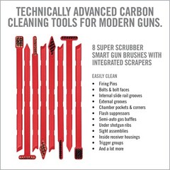 Real Avid Smart Brushes – Assorted Shapes and Brushes with Integrated Scrapers
