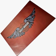 Custom Pistol LEATHER GUN CLEANING MAT Colt, Glock, Beretta measures 11″ x 17″