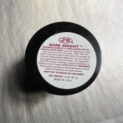 J-B Bore Bright, Ultra Fine Bore Finishing Compound