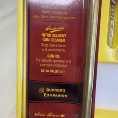 Outers RIFLE CLEANING KIT .22 .223 .270 .280 7mm Aluminum Rod Bore – 8 Piece Kit