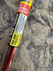 Pro-Shot 1 Piece Polished Stainless Cleaning Rod. 22 Cal 8″. New.