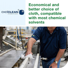 Light Duty Cleaning Cloth Giant Roll White W1, Use Wet or Dry, 1 X 1450 Cloths,