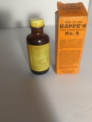 Vintage 1950’s Hoppes No 9 Powder Solvent 1/3 Full Gun Cleaner