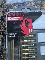 Ruger Rifle & Handgun Cleaning Kit 26 Piece For 9mm-45ACP Pistol & .22-7MM 27825