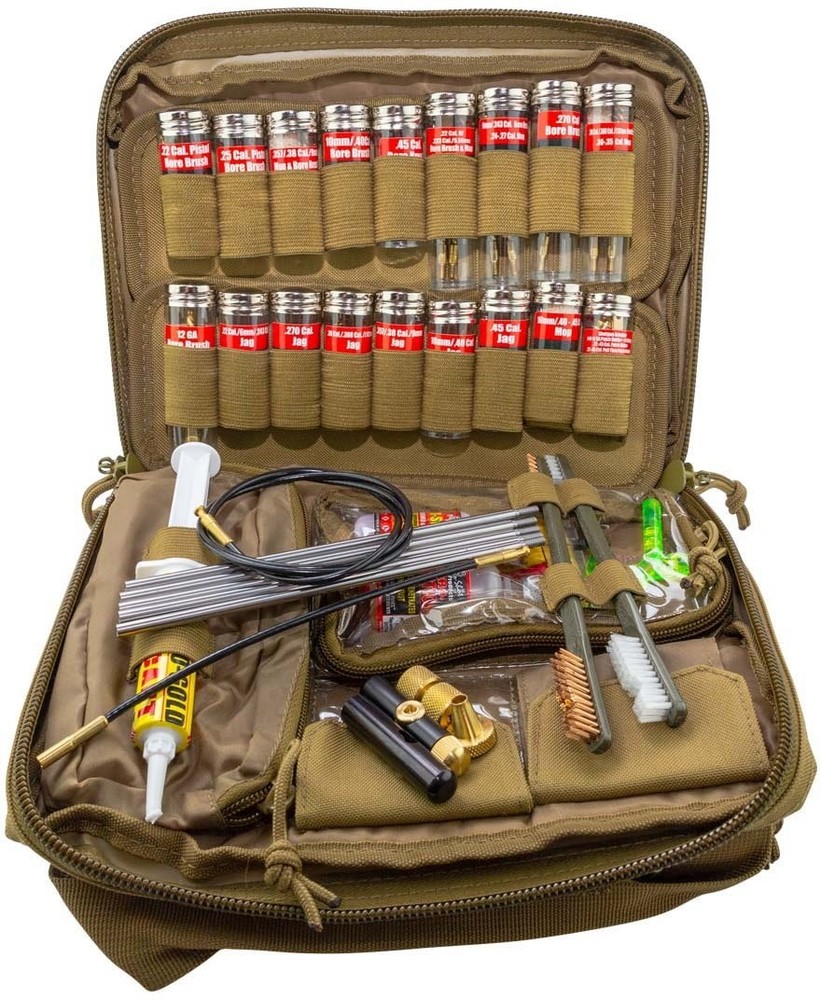 Pro-Shot Spec Ops Tactical Super Soft Case Gun Cleaning Kit, Coyote, .: SUPERKIT