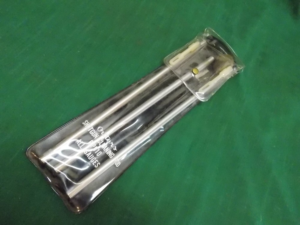 Vintage OUTER’S BP 610 shotgun cleaning rod and tips in plastic pouch All gauges
