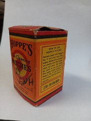 Vintage Hoppe’s .270-.35 Caliber Gun Cleaning Patches No.3 Full Box