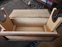 NRA Gun Cleaning Kit Case Wooden Chest Gun Care Tool Wood Box