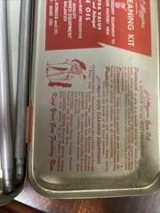 Vintage JC Higgins Gun Cleaning Kit Number No.2142 Complete Set