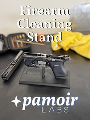 Firearm CLEANING and DISPLAY Stand for GLOCK 43 | 9mm | Made in USA | Durable