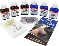 Birchwood Casey Easy-to-Use Deluxe Perma Blue Tru-Oil Complete Finishing Kit