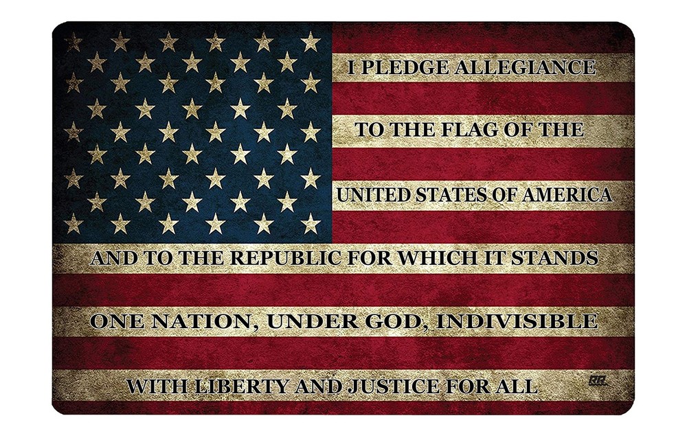 Rogue River Tactical Pledge of Allegiance USA American Flag Gun Cleaning Mat …